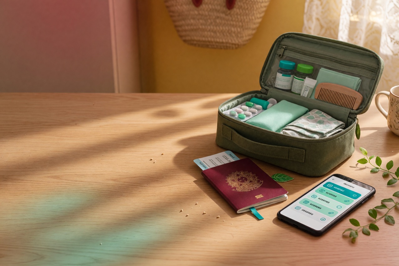 Checklist: Viagem saudável sem esquecer remédios e suplemen…