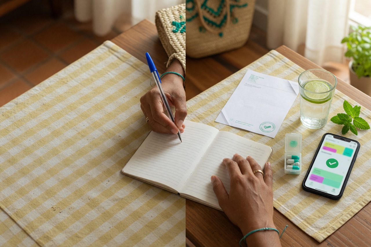 Como acompanhar mudanças de prescrição depois da consulta