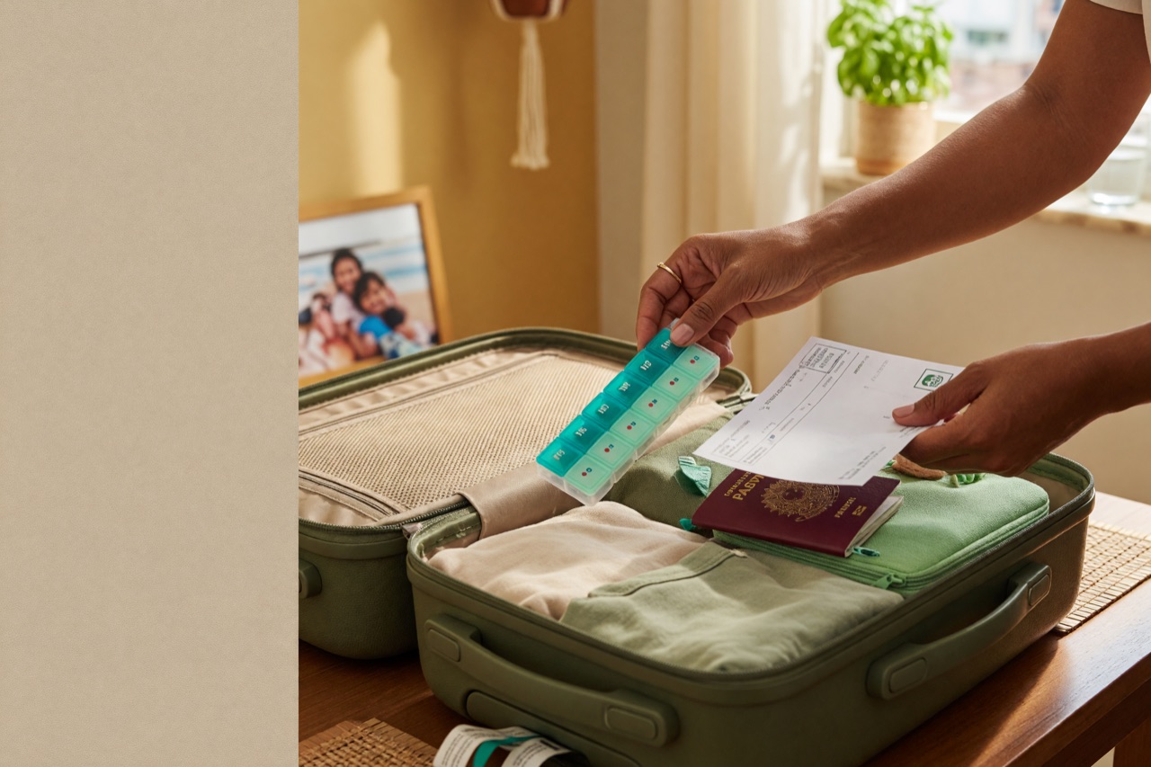 Como manter a rotina de medicamentos em viagens: 5 Dicas