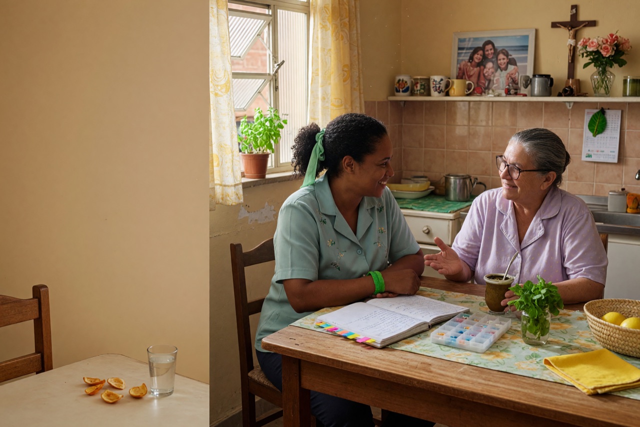 Cuidador Profissional e Família: Como Alinhar Expectativas