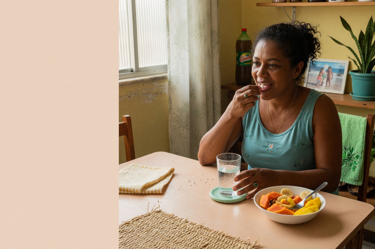 Pode misturar remédio no suco ou comida para disfarçar?