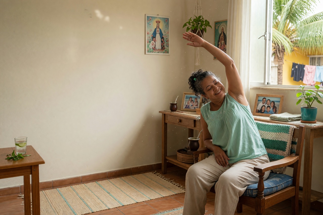 Yoga em cadeira: como começar com segurança e mobilidade