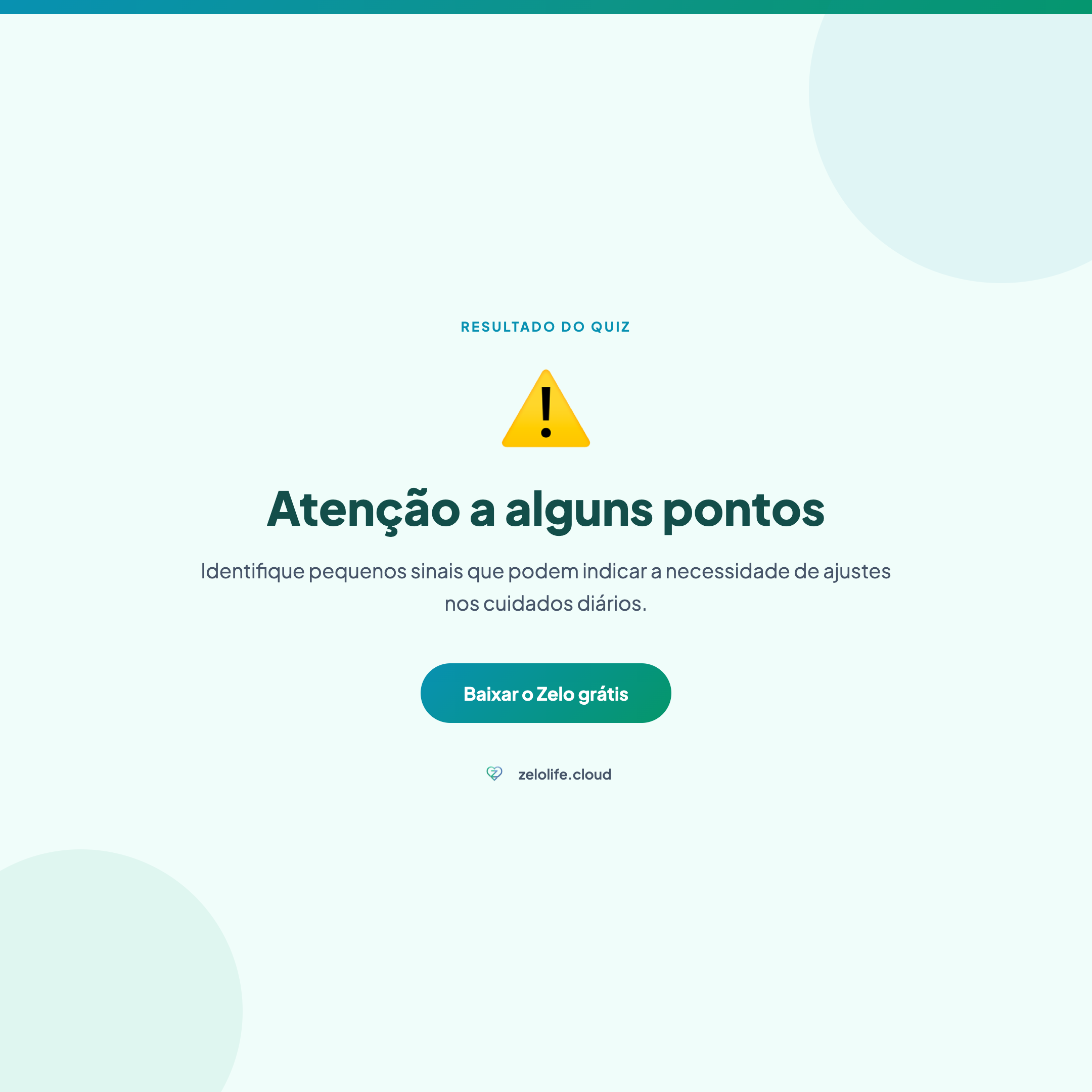 Você sabe reconhecer sinais de alerta na rotina do idoso?